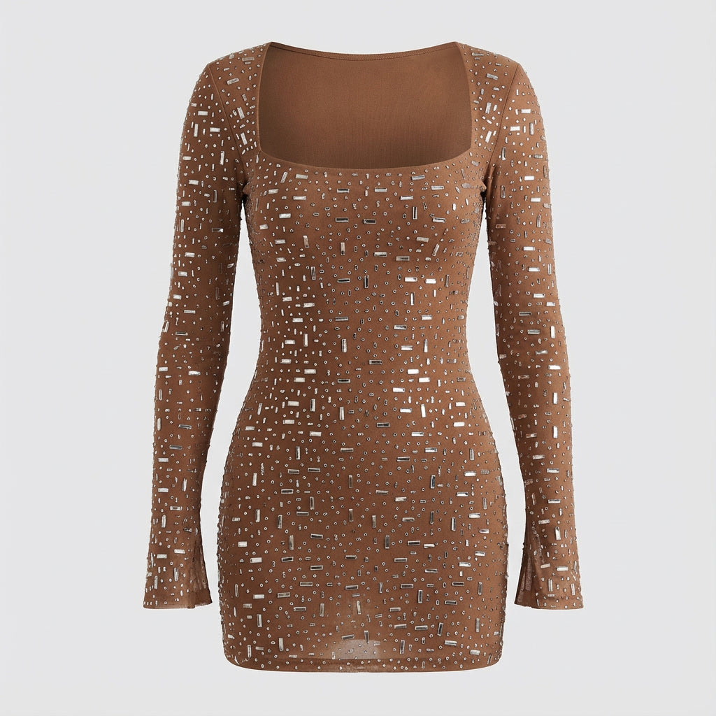 Emma Embellished Bodycon Dress