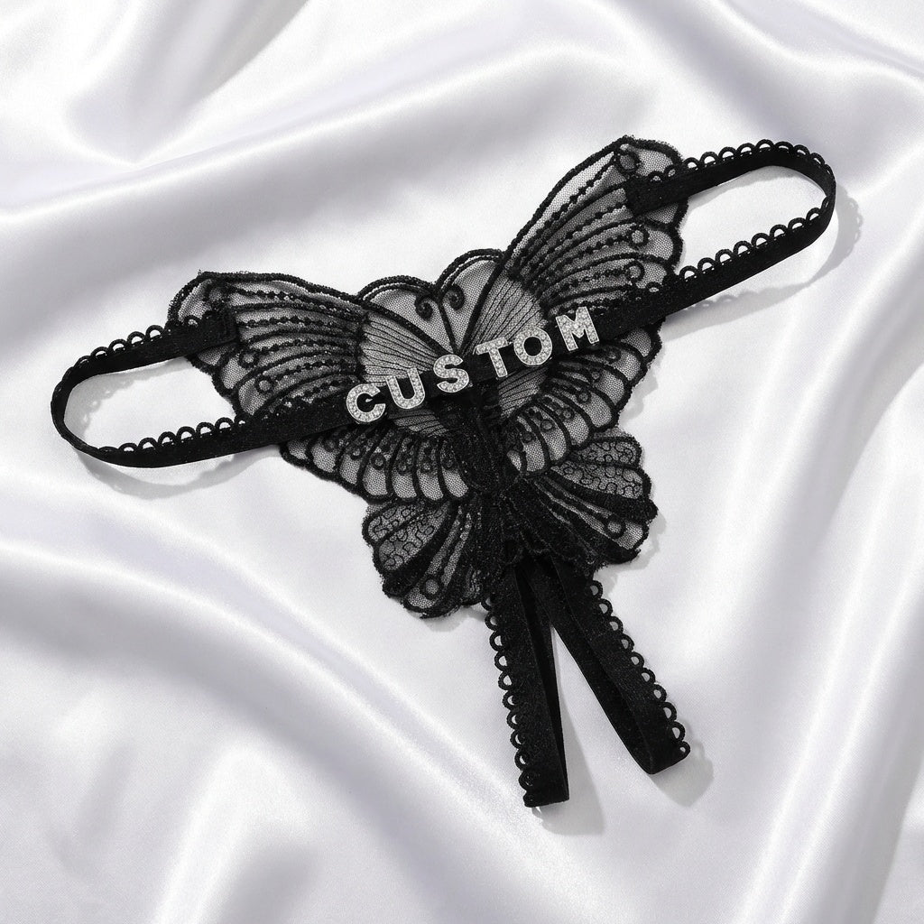 Custom Butterfly G-String Panty