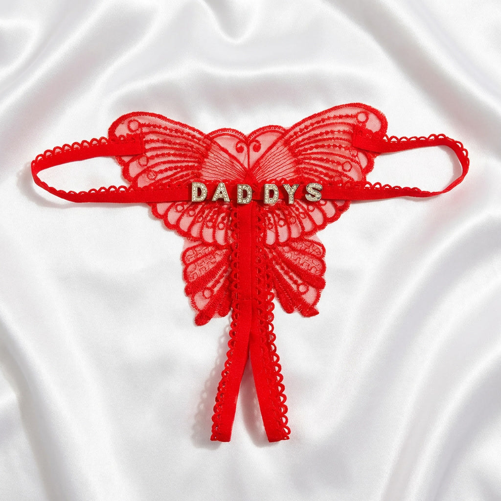 Custom Butterfly G-String Panty