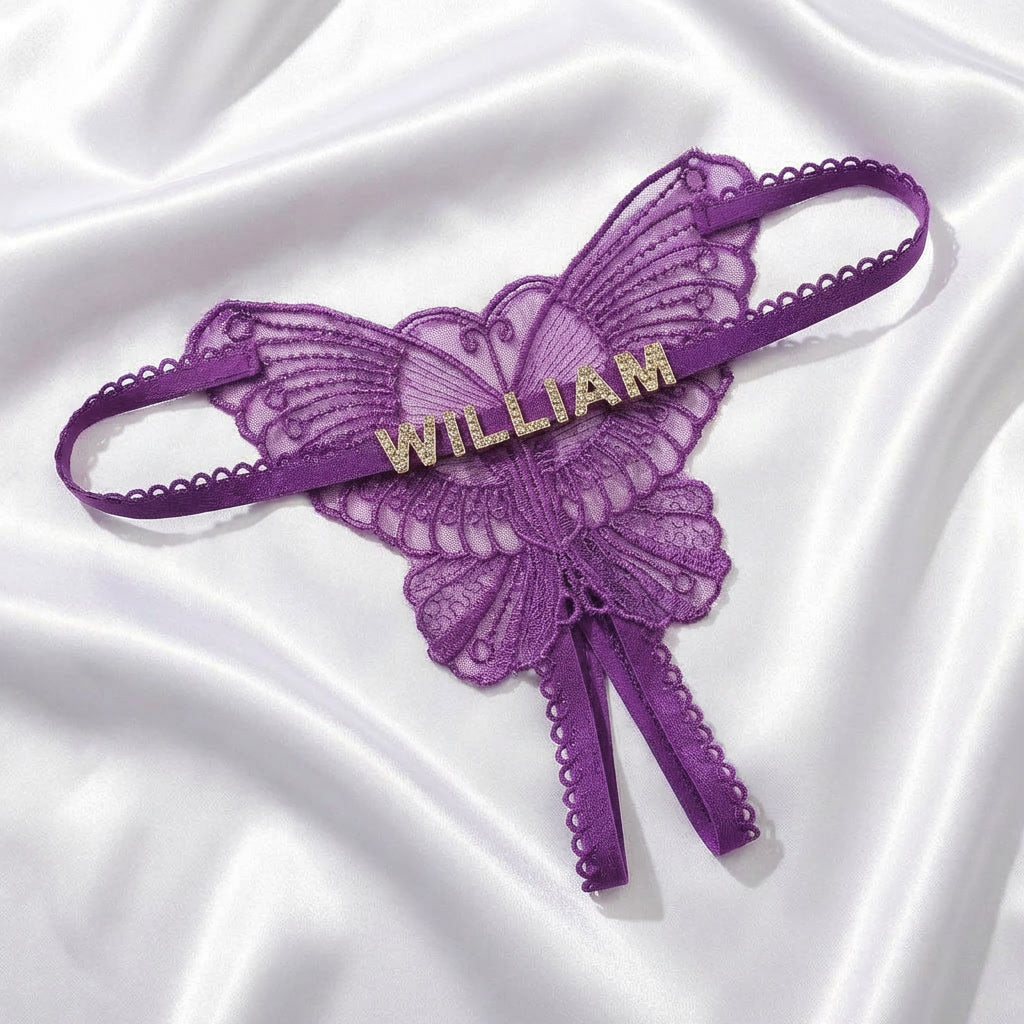 Custom Butterfly G-String Panty