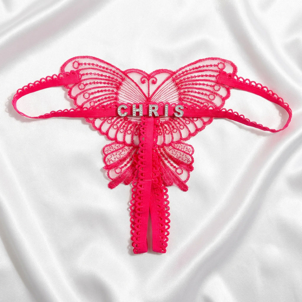 Custom Butterfly G-String Panty