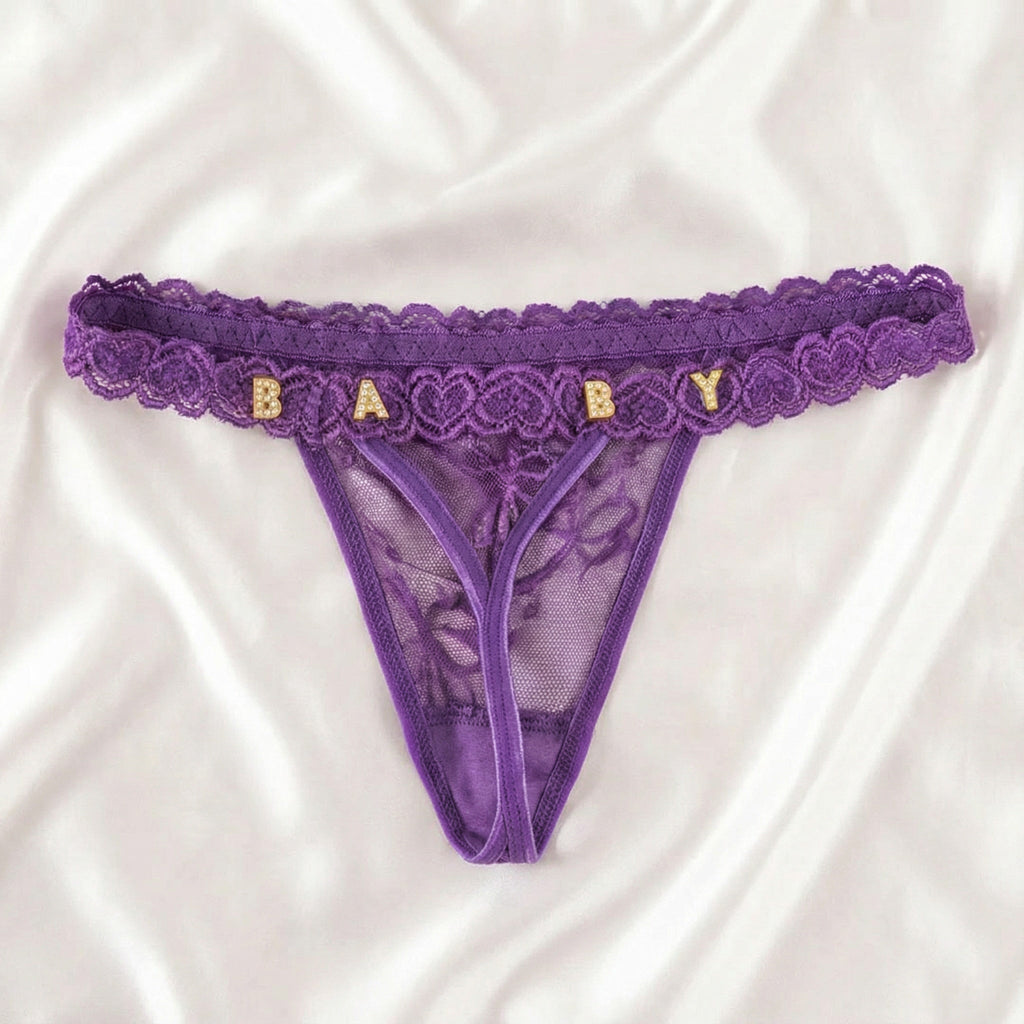 Custom Rhinestone Panty